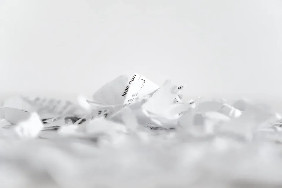 Shredded Paper — Waste Management